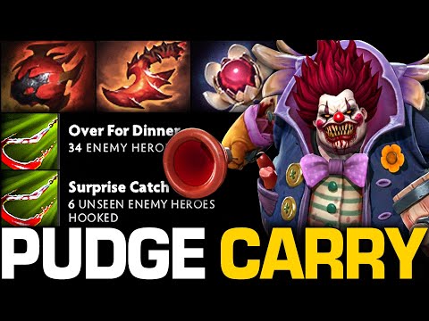🎣 If You See a Carry Pudge Hook Like This... Just Give Up | Pudge Official