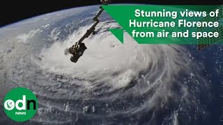 Stunning views of Hurricane Florence from air and space