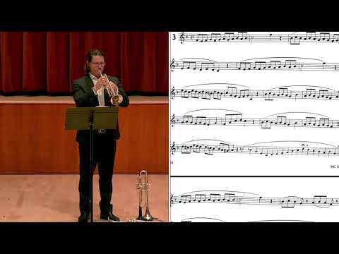 Cichowicz flow study Etude no 3, David Dash trumpet