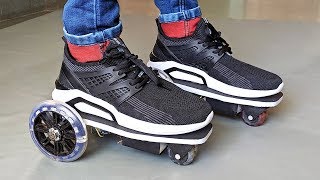 How to Make an Electric Motorized Shoes / Skating at Home