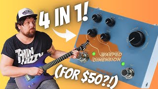 Video thumbnail for Sonicake Warped Dimension - Chorus/Flanger/Phaser & Tremolo in One! by Jake Leigh Guitar