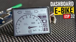 I Built an ESP32 E-Bike Dashboard You Can See in Sunlight (Full Code)