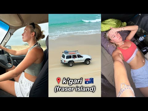 CAMPING IN K'GARI - FRASER ISLAND (the true experience)