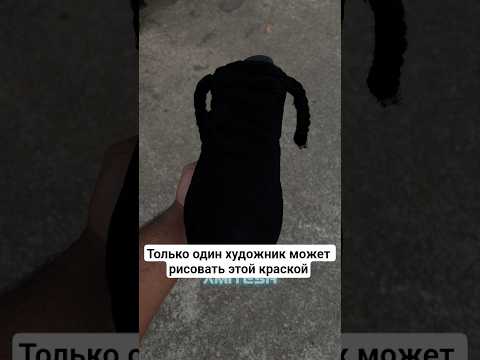 Только один художник может рисовать этой краской #амитеш #история