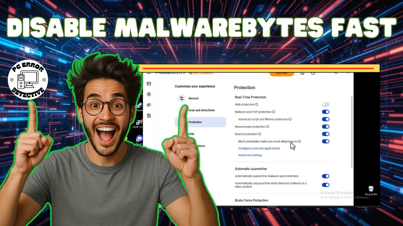 How To Disable Malwarebytes | Step-by-Step Guide (2025)