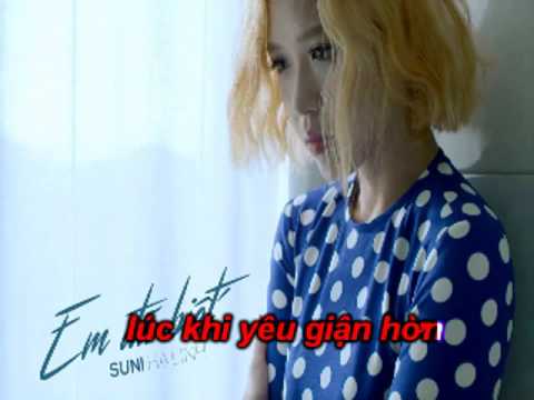 Em Đã Biết Karaoke  - Suni Hạ Linh, R.Tee