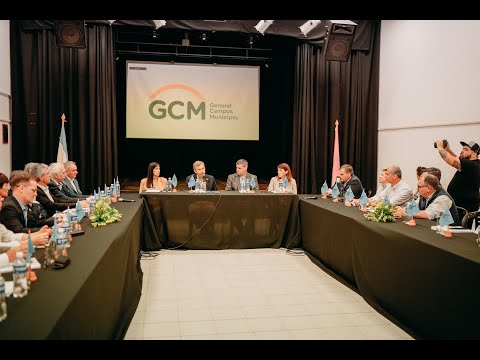 Frigerio encabezó una reunión gabinete conjunto en General Campos