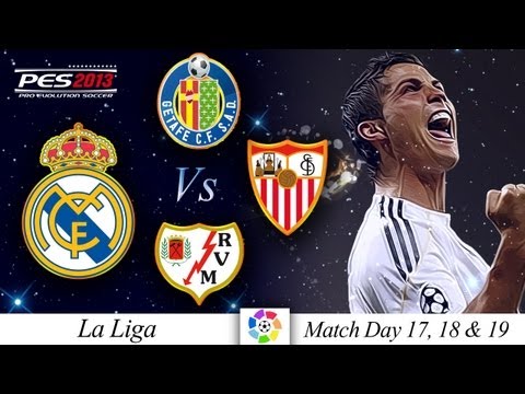[TTB] PES 2013 ML Series - Real Madrid Match Days 17, 18 and 19 - Some Tough Games!