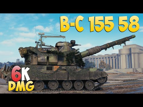 B-C 155 58 - 1 Kills 6K DMG - Blind! - World Of Tanks