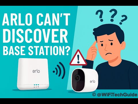 Arlo can’t discover my Base Station during installation; what do I do?