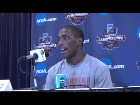 Timothy Dudley (Nebraska) 184 Semis win at 2015 NCAAs