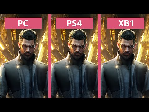 Deus Ex Mankid Divided – PC vs. PS4 vs. Xbox One Graphics Comparison