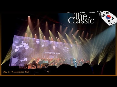 Kyuhyun The Classic Day1｜Last Poem｜광화문에서At Gwanghwamun｜밀리언조각A Million Pieces｜첫눈처럼Like Our First Snow