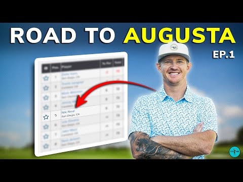 WASHED College Golfer Tries to Qualify for the MASTERS || RTA Ep.1