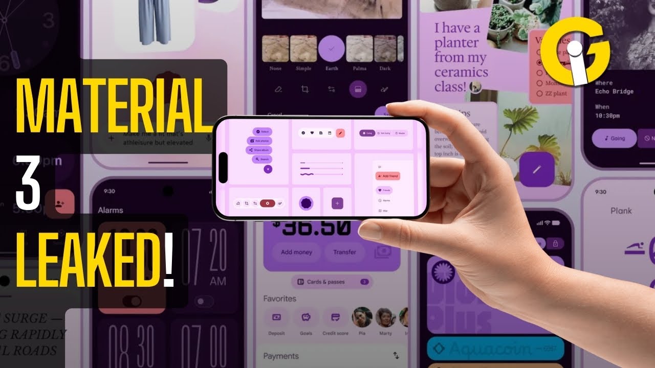 Google LEAKS Material 3 Design Before I O 2025 – And It’s STUNNING! 😱