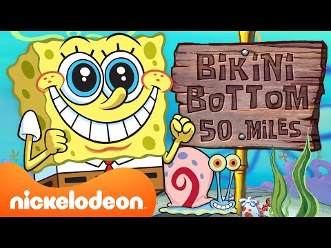 Visita Fondo de Bikini 🏝️ ¡Con Bob Esponja! | Recopilación de 60 Minutos | Bob Esponja en Español