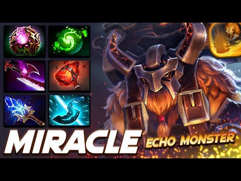 Miracle Earthshaker - ECHO MONSTER - Dota 2 Pro Gameplay [Watch & Learn]