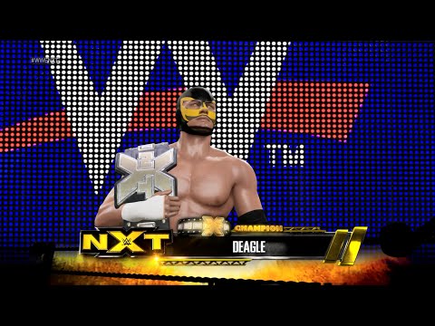 WWE 2K15 MYCAREER : First Title Defense, Deagle vs Rusev! (Xbox One 1080p)