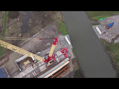 HS2 North Walton on Trent new bridge update water free worksite Feb 2026