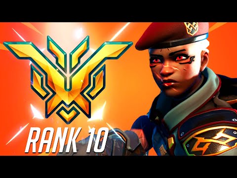 S9MM RANK 10 SOJOURN - ROAD TO RANK 1! [ OVERWATCH 2 TOP 500 SEASON 6 ]
