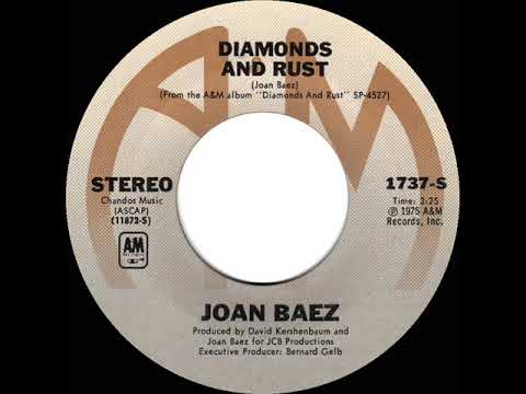 1975 HITS ARCHIVE: Diamonds And Rust - Joan Baez (stereo 45 single version)