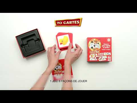 Educa – Lynx Go! Le Jeu De Cartes, Version Voyage Du Célèbre Jeu D'observation, Dès 4 Ans, 70 Cartes