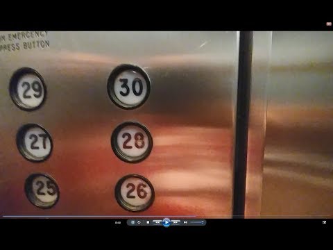 AWESOME Westinghouse High-Rise Elevators @ Equitable Building, Los Angeles, CA