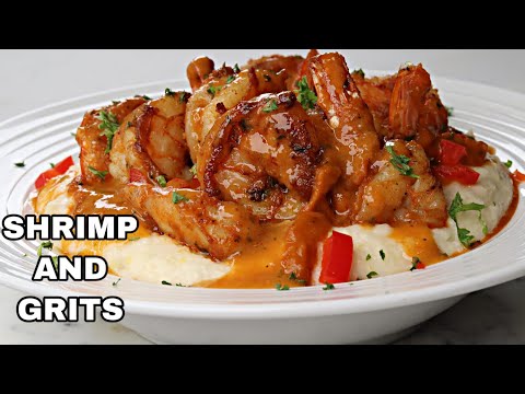 You’ve Got To Try This Cajun Shrimp and Sweet Grits Chef kiss 🤤 | Southern Shrimp and Grits Recipe