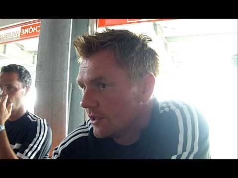 Pressegespräch mit Michael Boris vor dem Saisonauftakt in Essen (Ausschnitte)