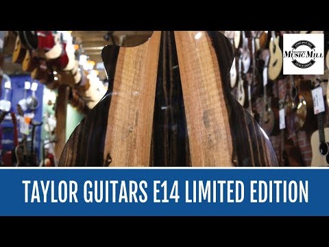Taylor E14ce Rare Limited Edition Acoustic/Electric Guitar - DEMO