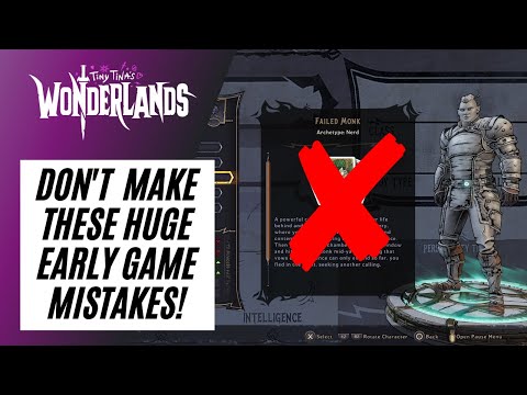DON'T MAKE THESE TWO HUGE EARLY GAME MISTAKES! | Tiny Tina's Wonderlands