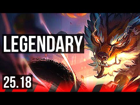 VOLIBEAR vs ORNN (TOP) | Legendary | EUW Master | 25.18
