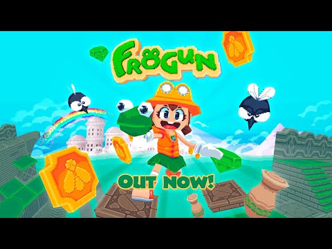 Frogun Official LAUNCH Trailer ►PC, Switch, PS4, PS5, Xbox One and Series X thumbnail