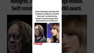 Todd Rundgren Says Taylor Swift "Ruined Music". #shorts #viral #foryou #news