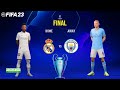 FIFA 23 | Real Madrid vs Man City | FINAL Champions League 2022/23 | Gameplay PC