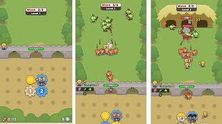 Gear Defenders Gameplay Walkthrough Part 1 - Levels 1 & 2 (iOS, Android) 