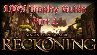 preview picture of video 'Kingdoms of Amalur: Reckoning PS3 Hard Mode DLC Teeth Of Naros 100% Trophy Guide Part 1'