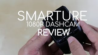 SmarTure 1080P WiFi Dash Cam REVIEW