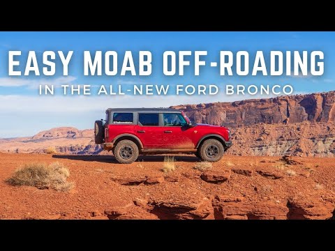EASY Moab Off-Roading in the NEW 2021 Ford Bronco | Bronco Nation