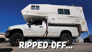 Did NOT Expect To Be Dealing With This Today! Truck Camper Living