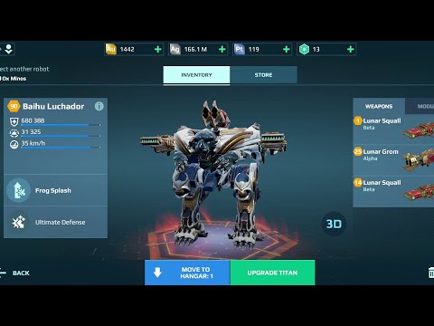 My Baihu Luchador Set up War Robots