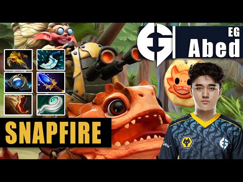 Snapfire Mid | EG.Abed | "TRYING SOMETHING NEW" | 7.31c Gameplay Highlights