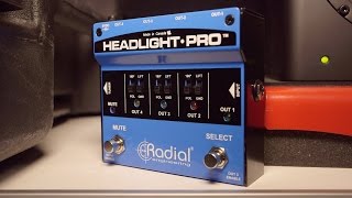 Video thumbnail for Radial Engineering Headlight Pro - NAMM 2016 by Sound On Sound magazine