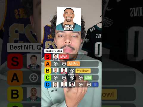 Идеальный список квотербеков НФЛ 😱