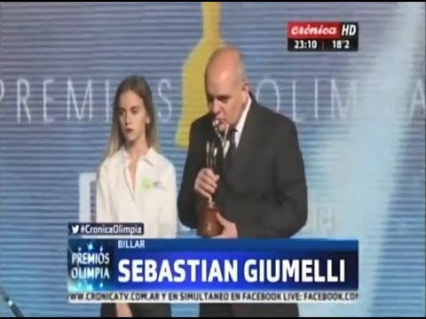 Sebastian Giumelli ganador del Premio Olimpia 2017