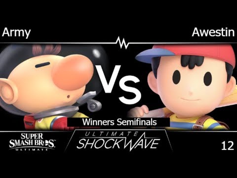 USW 12 - VLR | Army (Olimar) vs TLOC | Awestin (Ness) Winners Semifinals - SSBU