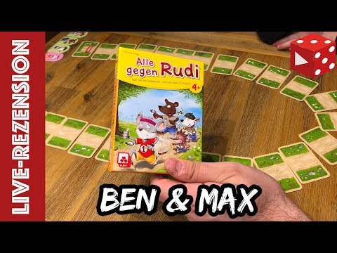 Alle gegen Rudi - NSV (Kinderkartenspiel ab 4 Jahren) Ben & Max