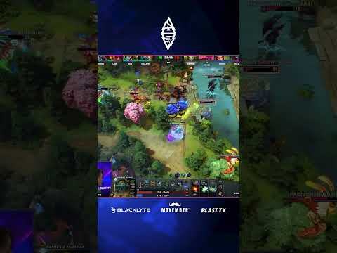 2 minutes of intense WORLD-CLASS Dota 🤯 @teamspirit turn the game around against @parivisiong WHEW!