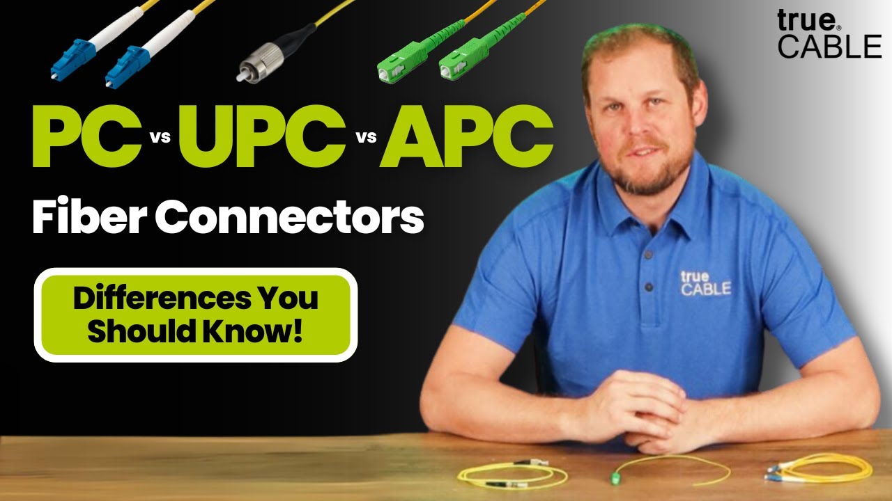 PC vs UPC vs APC Fiber Connectors | Key Differences To Know!