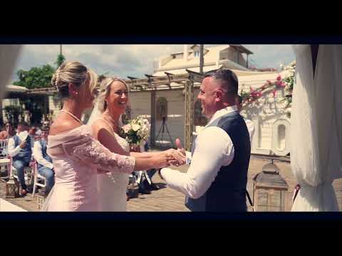 Lianne & Lee's Vezalis Beach Bar Wedding/ Highlights